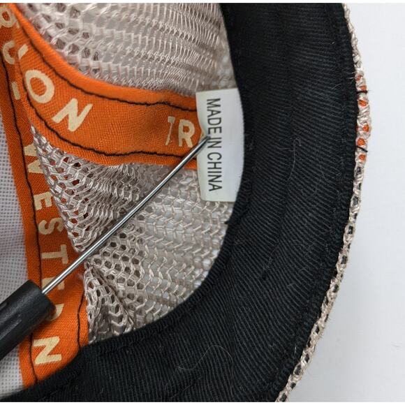 Pendleton Whiskey Men's Trucker Hat Woods Camo Baseball Cap Mesh Snapback Rodeo - Picture 15 of 16